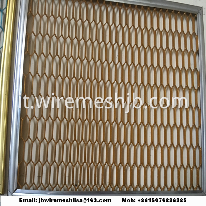 Galvanized Hexagonal Expanded Metal Mesh